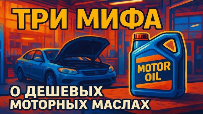 3 новых мифа о моторном масле - где правда, а где развод на деньги